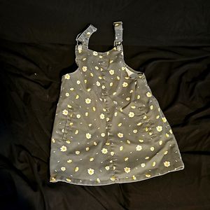 5T wonder years Daisy Overall Dress
